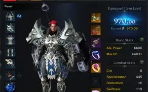 Conta lost ark lv 50 Scrapper T3 1340, e Destroyer T2 960