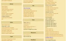 Conta AQW +10 ANOS e 1000 itens