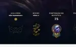 Conta lol Unranked MMR Ouro, Skins Lendárias (negociavel)