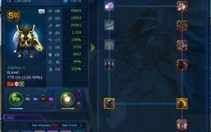 Conta Leviamon, Com 40k de Xticket