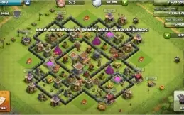 Clash Of Clans CV 8 Full com troca de nome