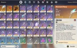 ar56 eula baal (raiden) zhong venti ganyu childe jean mona++