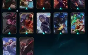 Conta lol S5 137 champs 57 skins