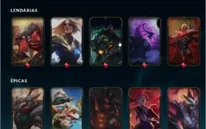 Conta lol S5 137 champs 57 skins