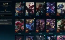 Conta lol S5 137 champs 57 skins