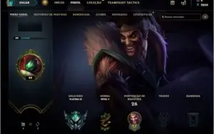 Conta LoL Platina IV barato