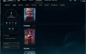 Conta LoL Platina IV barato
