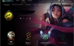 CONTA SMURF DIAMANTE 4, MMR ALTO