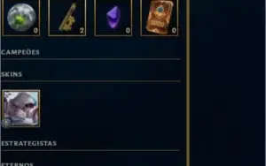 conta de legue of legends