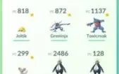 Conta Pokemon Go lv 38 pessoal top para PVP
