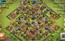 Clash Of Clans CV NV10 lider + Clash Royale NV10 8 lendárias