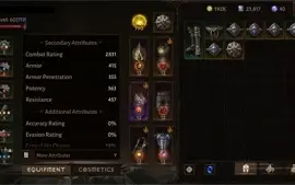 Conta Diablo Immortal lv60(119+) cruzado top 1 PVP