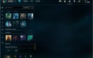 CONTA LOL, NÍVEL 296, TODOS OS CHAMPS, 93SKINS