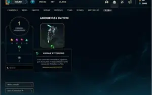 Conta ouro 4 (ex platina), com 11 skins e 31 champs