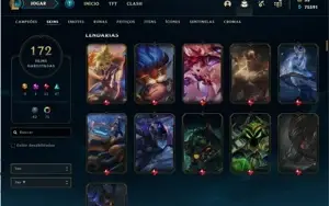 CONTA DE LEAGUE OF LEGENDS MUITO BOA E BARATA!!!
