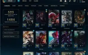 CONTA DE LEAGUE OF LEGENDS MUITO BOA E BARATA!!!