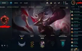 CONTA DE LEAGUE OF LEGENDS MUITO BOA E BARATA!!!
