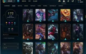 CONTA DE LEAGUE OF LEGENDS MUITO BOA E BARATA!!!