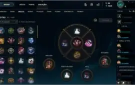 Conta LoL Platina 3, 121 campeões, 53 skins