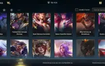 Conta Wild Rift ex platina