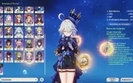 Conta Genshin Impact | Varesa + Furina + Kinich | A Melhor