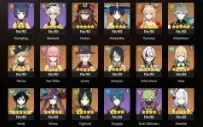 AR 60 - Neuvilette C1, Furina C1, Ayato C1 (Varias Armas)