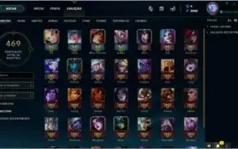 vendo conta do lol