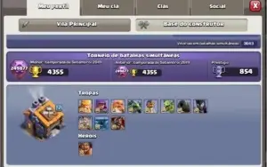 Clash of clans cv13 vila linda