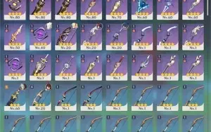 Conta AR 48 3 Personagens 5 estrelas c/ C2 Keqing