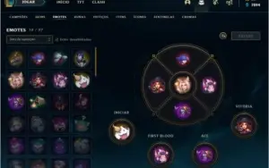 Conta league of legends