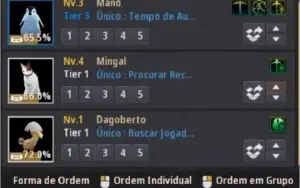 Conta Lendária BDO Striker 62, 553GS Full Boss TET