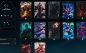 Conta lol platina 1, criada em 2018