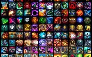 CONTA LOL COM 117 SKINS, QUASE TODOS OS CAMPEÕES
