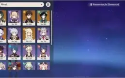 XIAO, VENTI, ZHONGLI, MONA, QIQI, HARPA, AMOS, UNFORGED