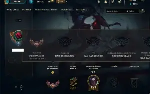 Bronze 3 com 35 Champs e 2 Skins