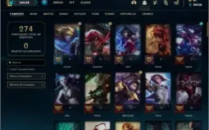 Conta prata 1 com 70 skins e 83 champs + Ryze triunfante
