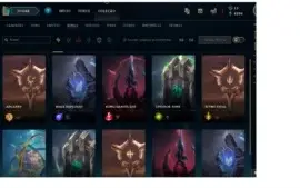 Conta League of Legends Gold 4 +160skins - Full Champions