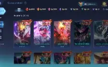 Conta Mobile Legends Exclusiva Com Incríveis Quase 700 Skins