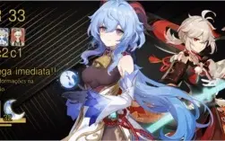 AR 33! Ganyu / Kazuha / Childe e muito conteudo disponivel