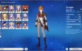 GENSHIN IMPACT - AR 44 - DILUC, CHILDE, MONA C1