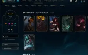 Conta league of legends