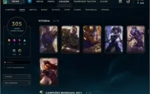Conta league of legends