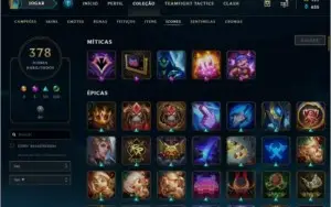Conta league of legends