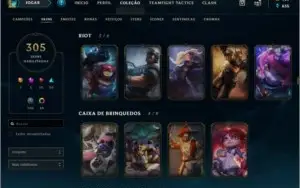 Conta league of legends