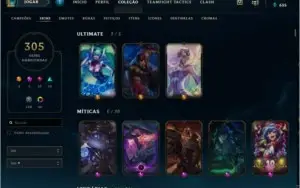 Conta league of legends