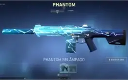 Conta Prata 3 com skin de vandal e phantom
