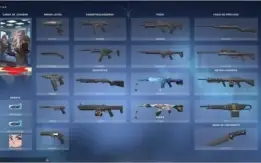 Conta Prata 3 com skin de vandal e phantom