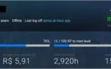 Conta Steam - 7 anos - R$500 em Jogos - R$500 em inventário