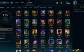 Vendo conta lol smurf gold 1, com borda ouro season passada!