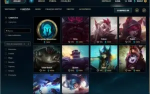 Conta de lol
